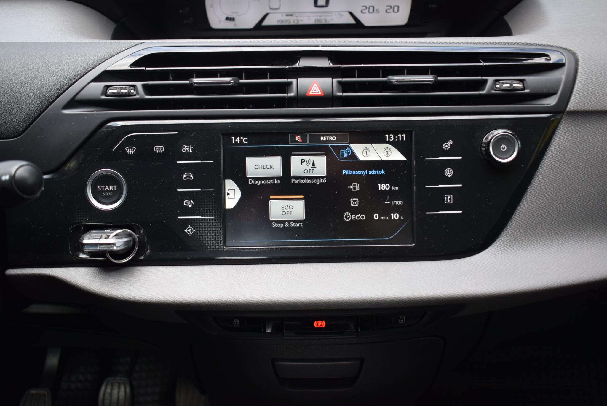 Használtautó - CITROEN C4 PICASSO 1.6 e-HDi Exclusive Manuális! Navi! Kitűnő!