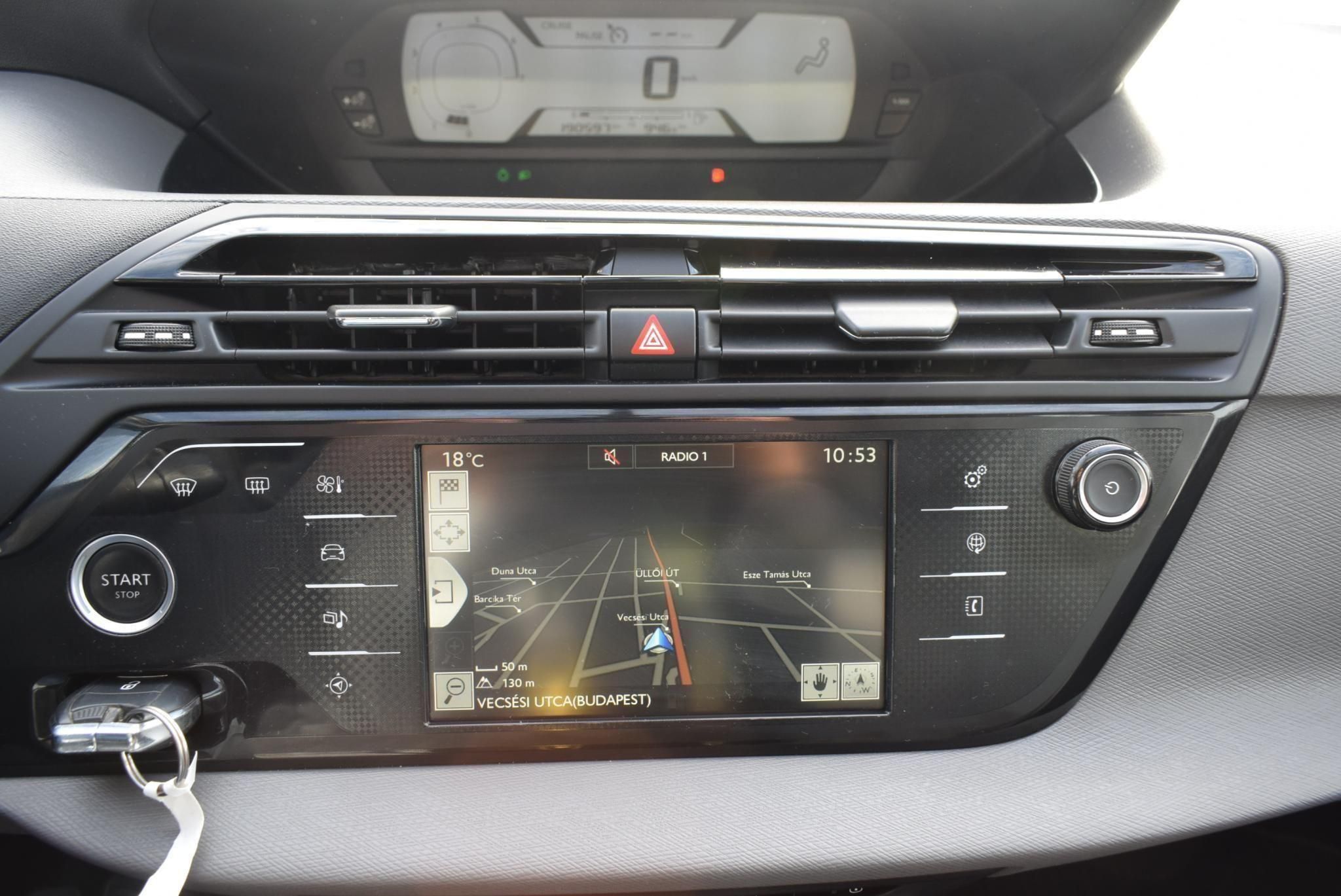 Használtautó - CITROEN C4 PICASSO 1.6 e-HDi Exclusive Manuális! Navi! Kitűnő!