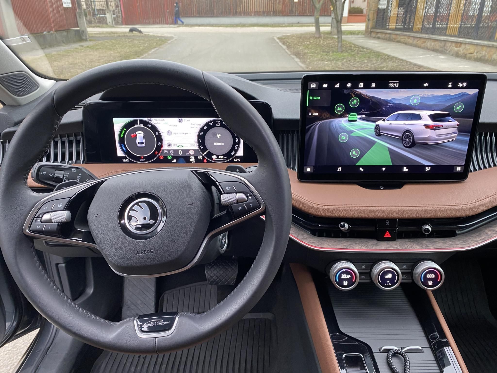 Használtautó - SKODA SUPERB Combi 1.5 TSI L&K PHEV DSG Magyar! GARANCIÁVAL