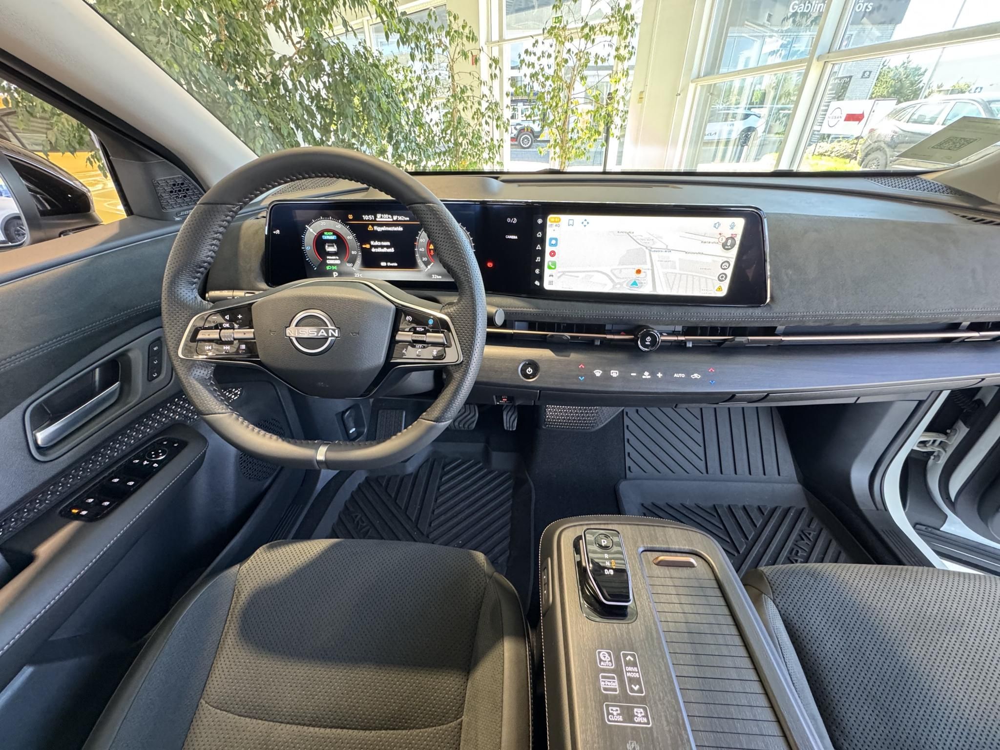 NISSAN ARIYA 63kWh Evolve + 22 kW-os fedélzeti töl0tő CÉGEKNEK ÁLLAMI TÁMOGATÁSSAL ÉRVÉNYES A VÉTELÁR - 2. kép