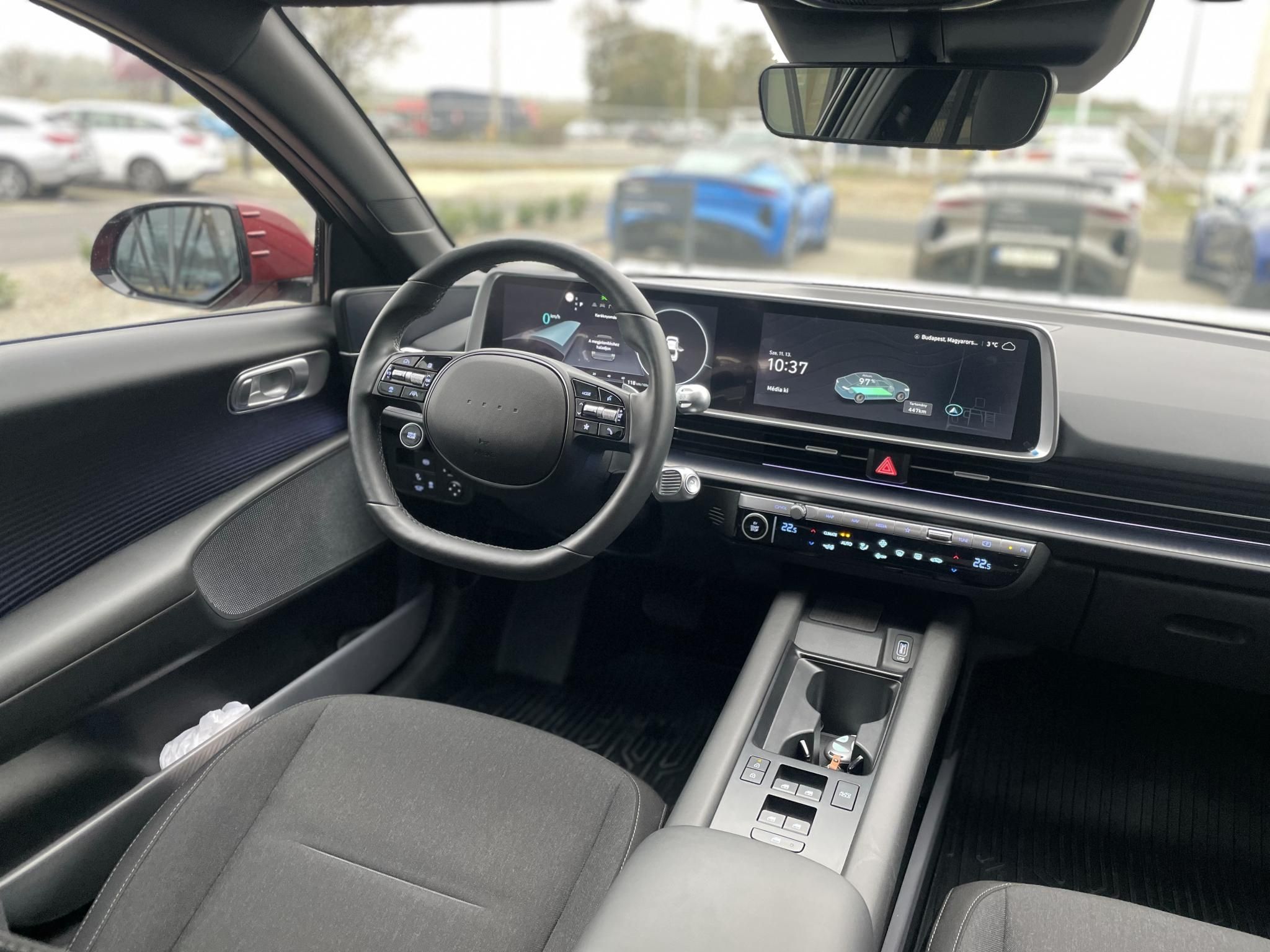 HYUNDAI IONIQ 6 77,4kWh Prime Első tulajdonos! Gyári garanciális! - 9. kép