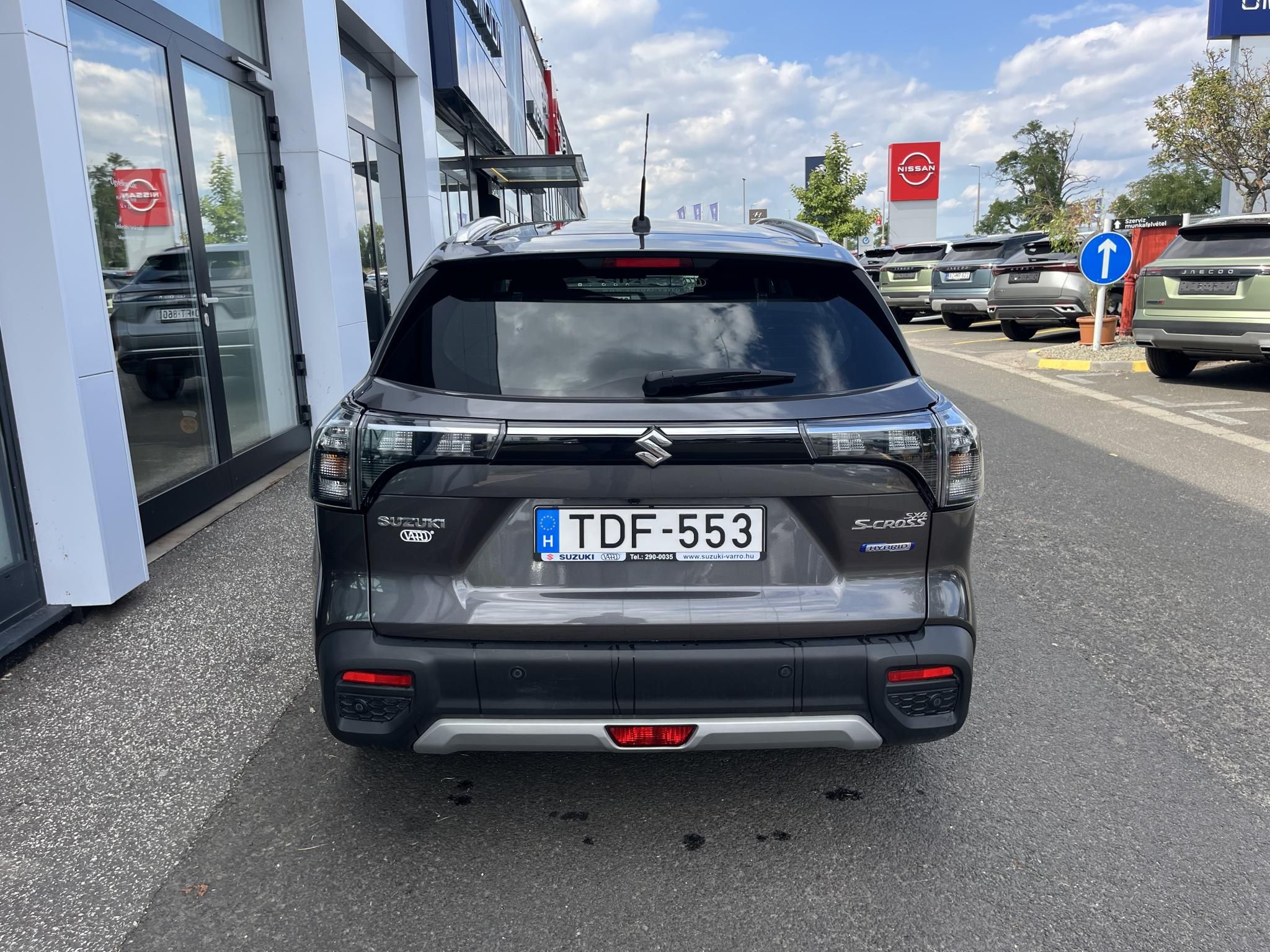 SUZUKI SX4 S-CROSS 1.4 Hybrid GL+ (Automata) Garanciális! Magyarországi! Automata! Vezetett szervizkönyv! - 6. kép