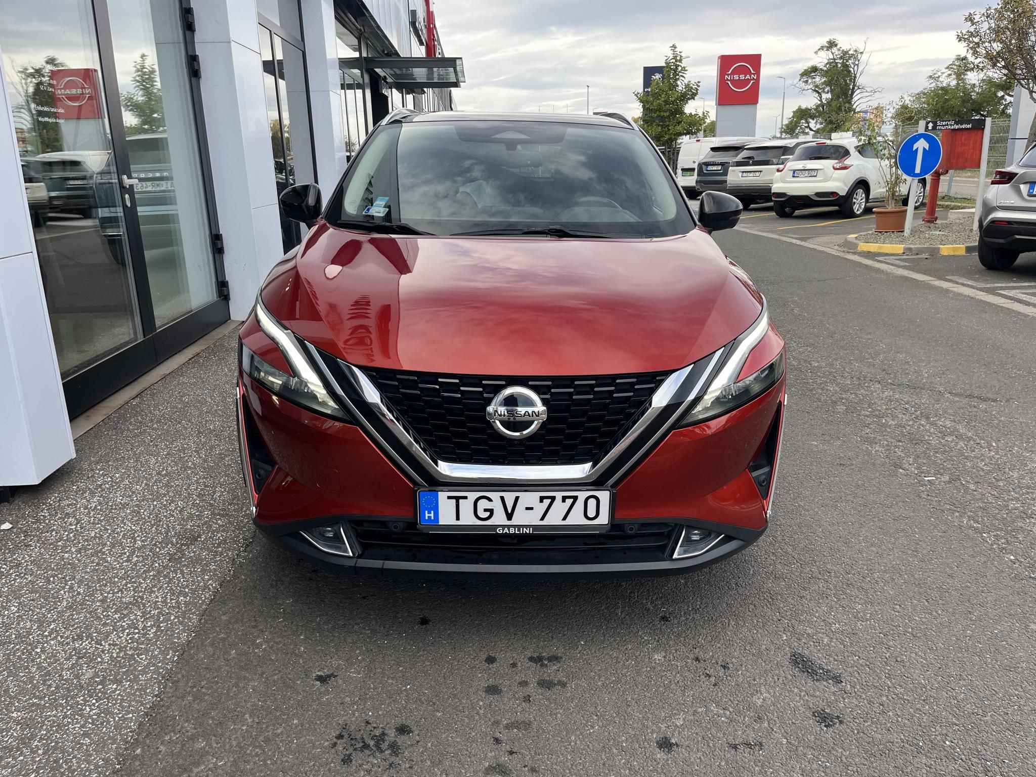 NISSAN QASHQAI 1.3 DIG-T Mild Hybrid N-Connecta X-Tronic Magyarországi! Leinformálható! Üvegtető! Navigáció! - 2. kép