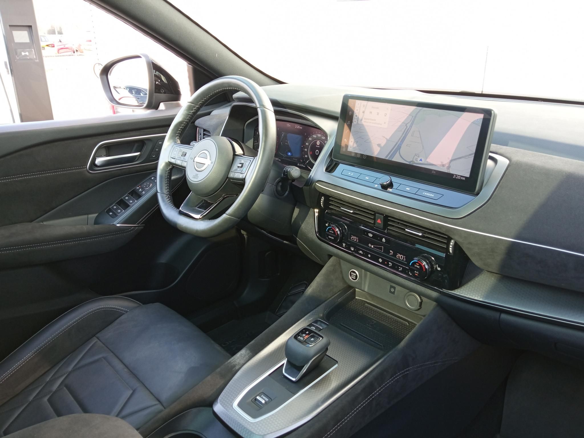 NISSAN QASHQAI 1.3 DIG-T Mild N-Design X-Tronic Magyarországi! Head-up display! Keyless-go! 360 fokos kamera! Panoráma tető! - 9. kép