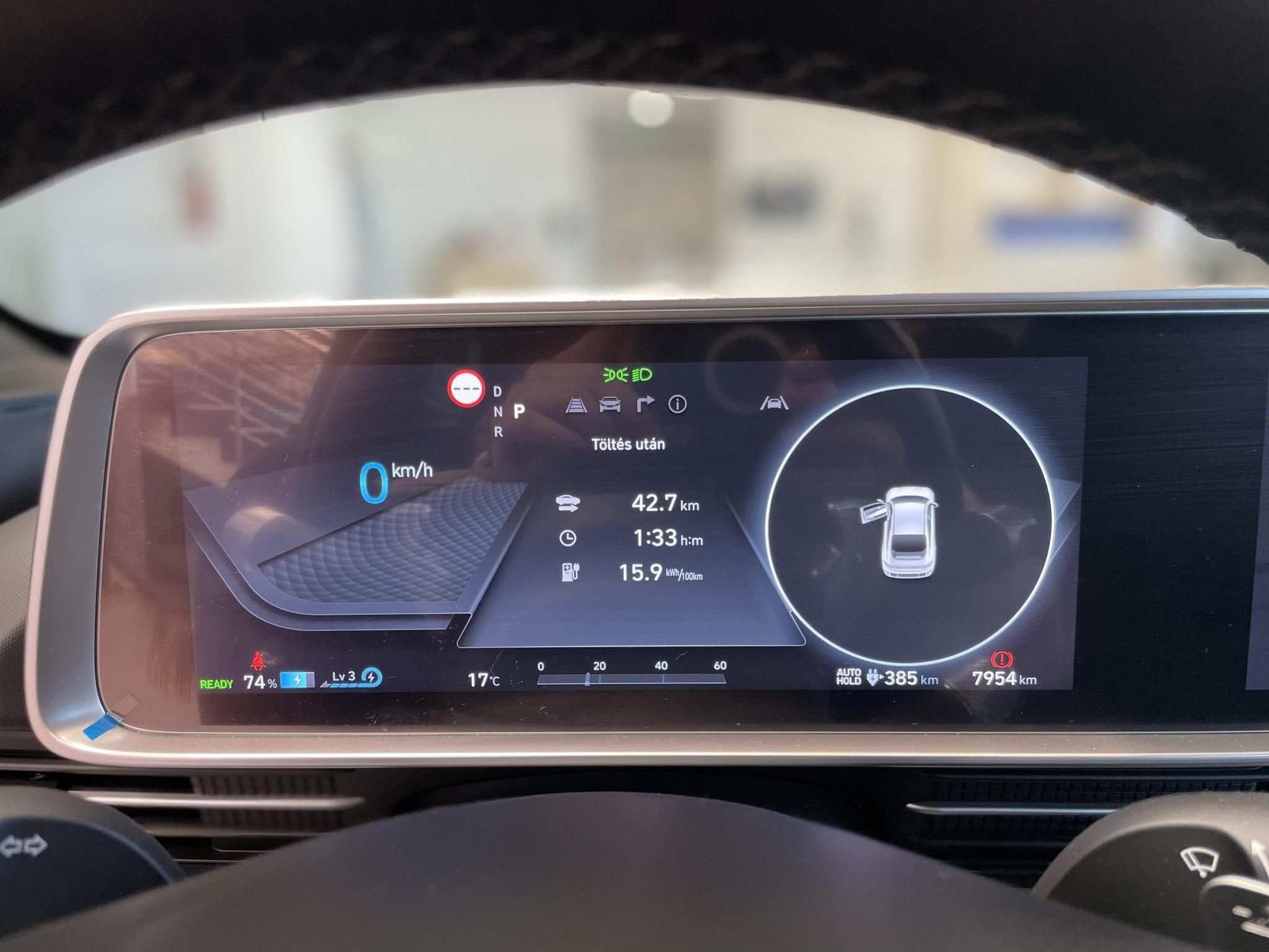 HYUNDAI IONIQ 6 77,4kWh Prime RWD Garanciális! Azonnal elvihető! - 12. kép