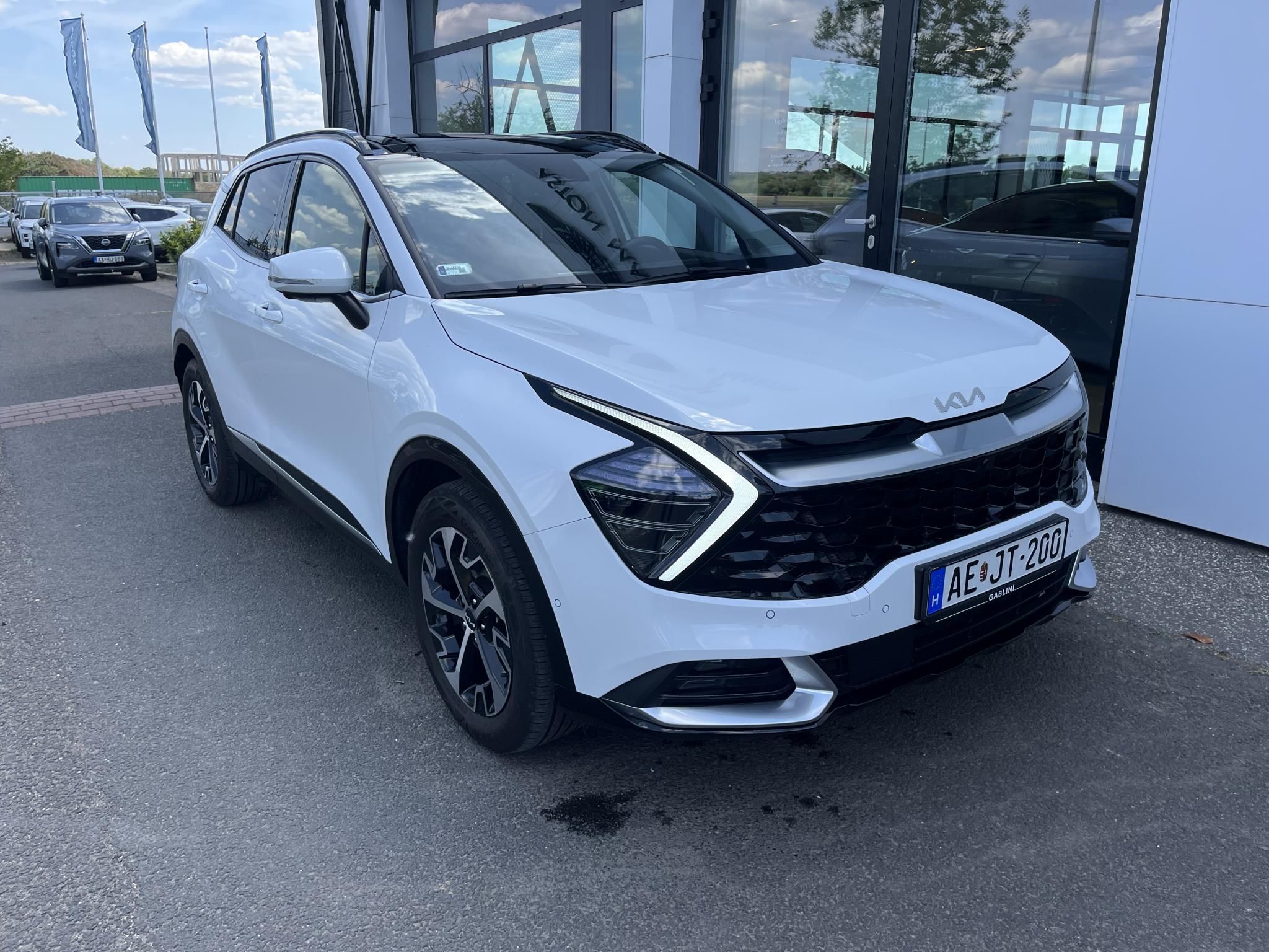 KIA SPORTAGE 1.6 T-GDI HEV Platinum (Automata) Garanciális! Magyarországi! Leinformálható! Végig vezetett szervizkönyv! - 1. kép