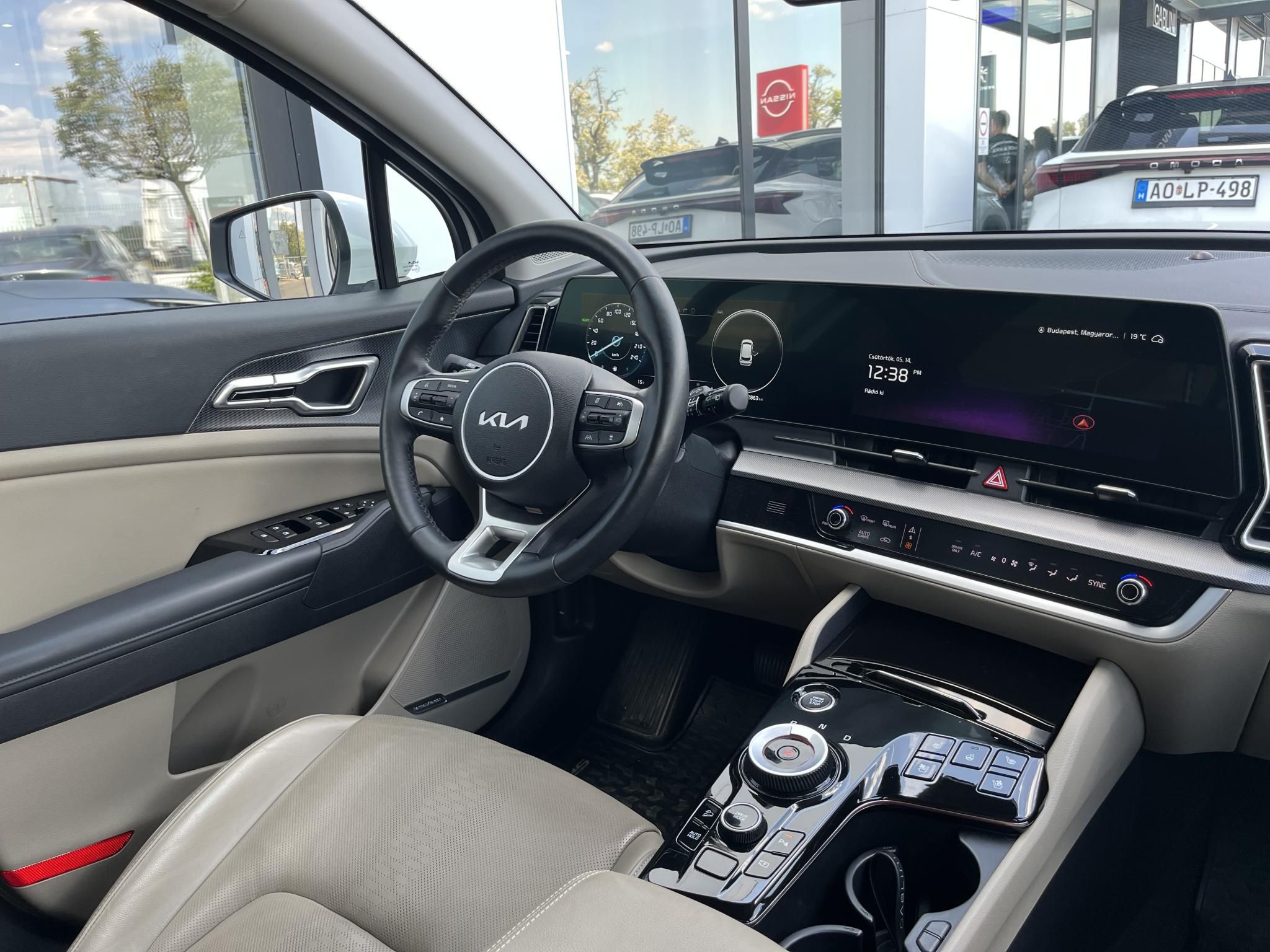 KIA SPORTAGE 1.6 T-GDI HEV Platinum (Automata) Garanciális! Magyarországi! Leinformálható! Végig vezetett szervizkönyv! - 9. kép