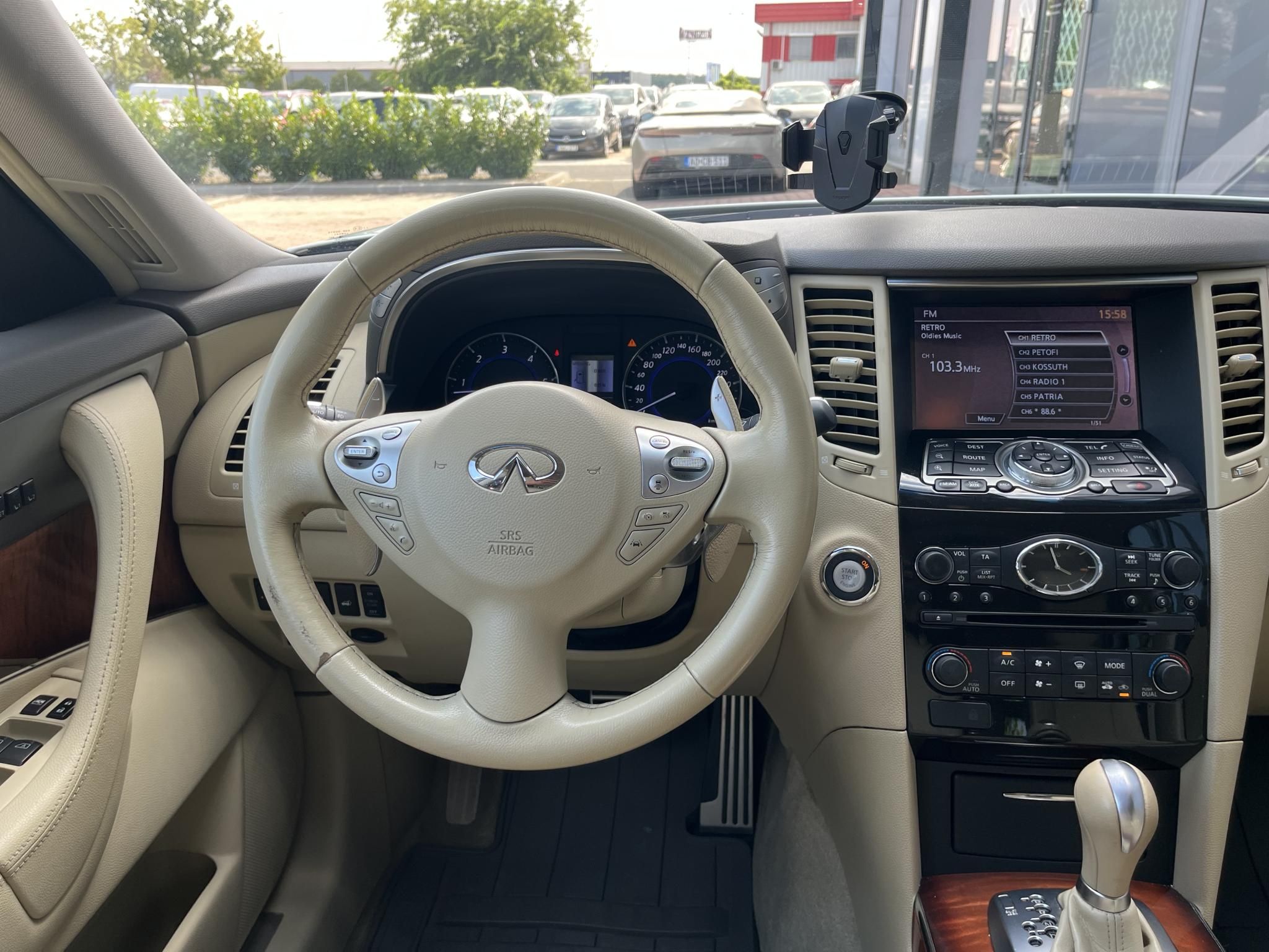INFINITI QX70 3.0 d S Premium (Automata) Magyarországi! Leinformálható! Végig vezetett szervizkönyv! - 10. kép
