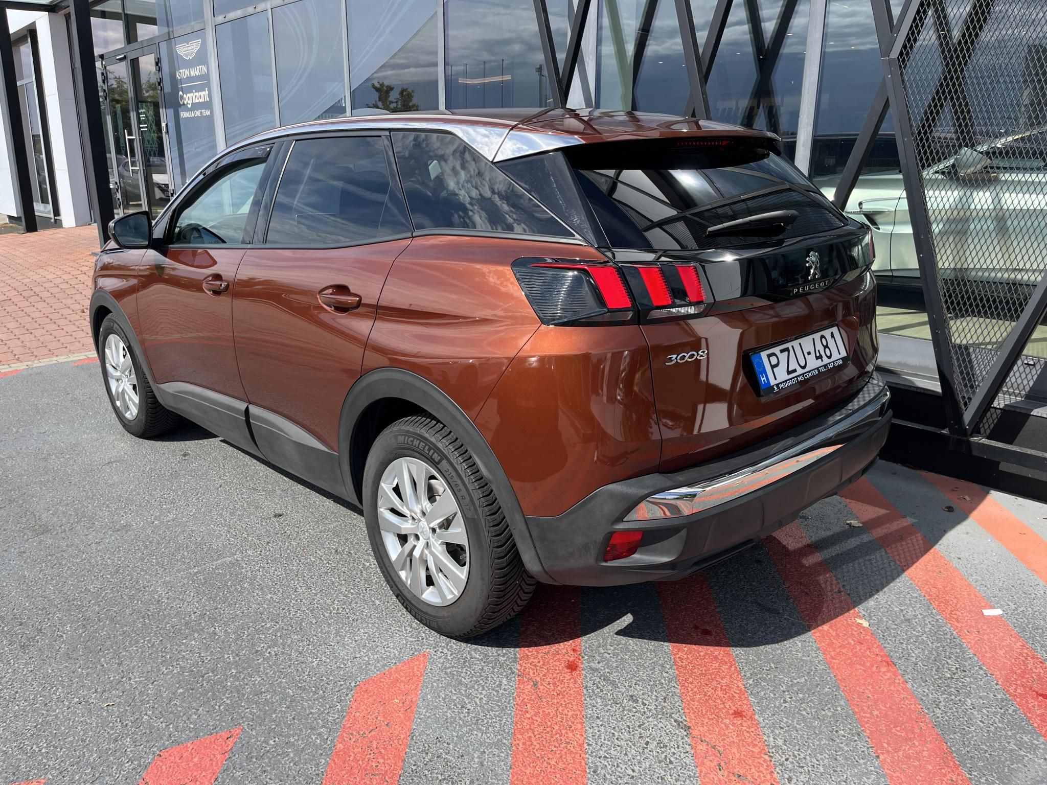 PEUGEOT 3008 1.2 PureTech Active EURO6.2 Magyarországi! Leinformálható! Vezetett szervizkönyv! - 7. kép